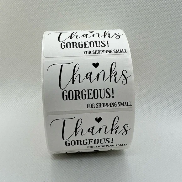 Thanks stickers  2" Stickers labels (100 roll ) NWT​​ - Picture 9 of 12